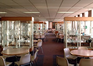 A photo of the Sir Robert Hadfield Building from the inside